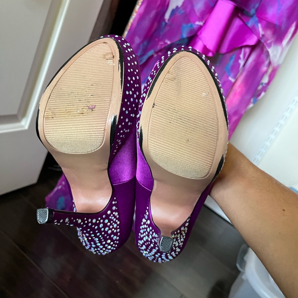 Steve Madden shoes satin pumps size 7 - Picture 3 of 5